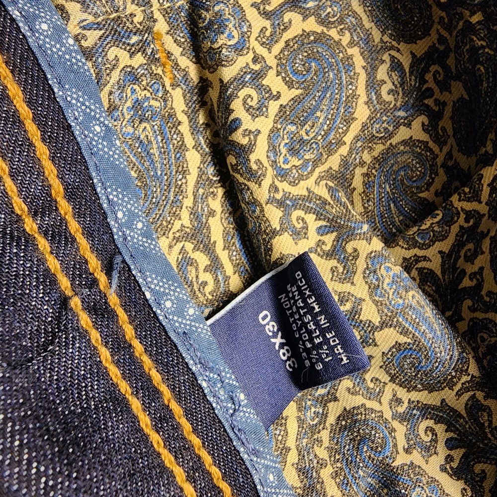 3 Pairs Of Daniel Cremieux Relaxed Fit Blue Jeans Dark Denim, Black & Stone Wash - Picture 8 of 16